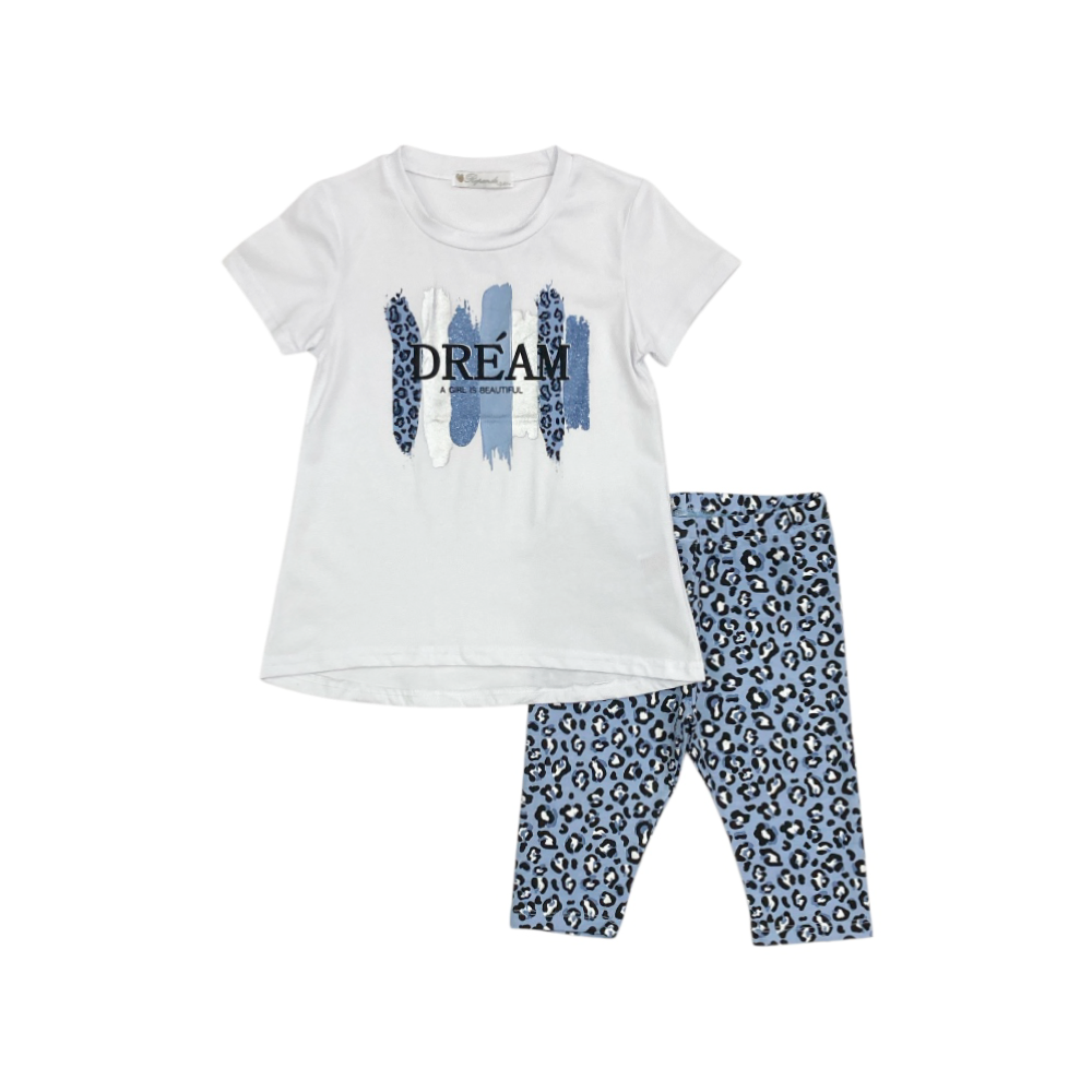 completo girl jersey 3/4-7/8 anni