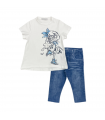 completo girl jersey 3/8 anni