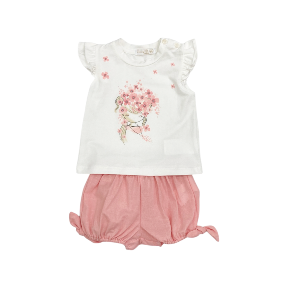 completo corto baby 3/18 mesi