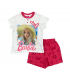 pigiama corto girl barbie 3/10 anni