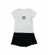 completo corto girl jersey 4/12 anni