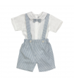 completo corto baby 6/12 mesi