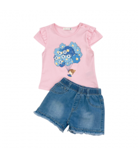 completo corto baby 12/36 mesi