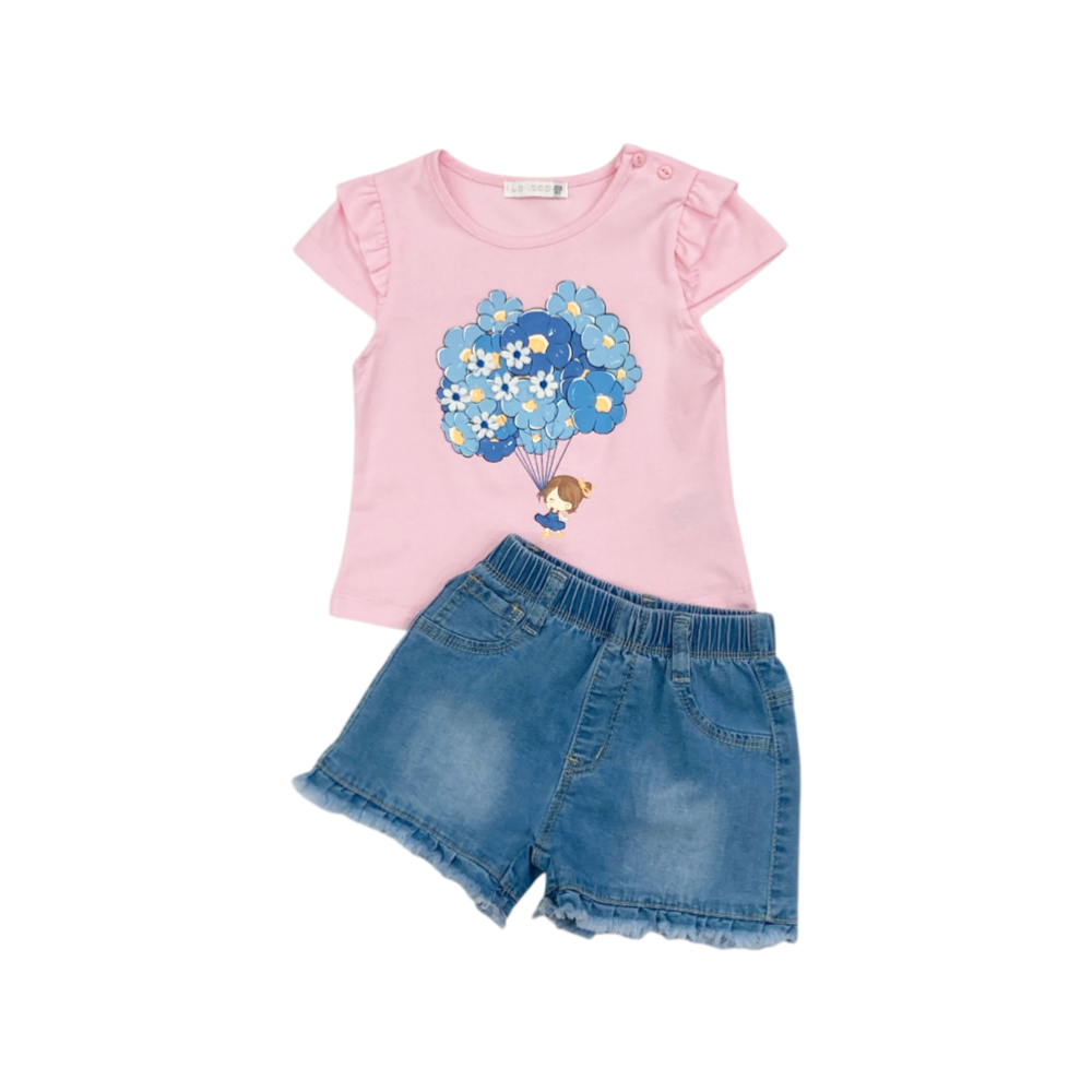 completo corto baby 12/36 mesi