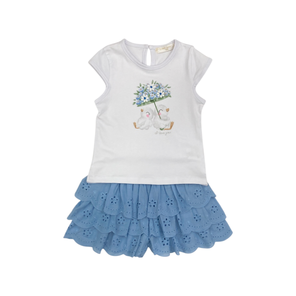 completo corto baby 12/36 mesi