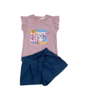 completo corto baby 12/36 mesi