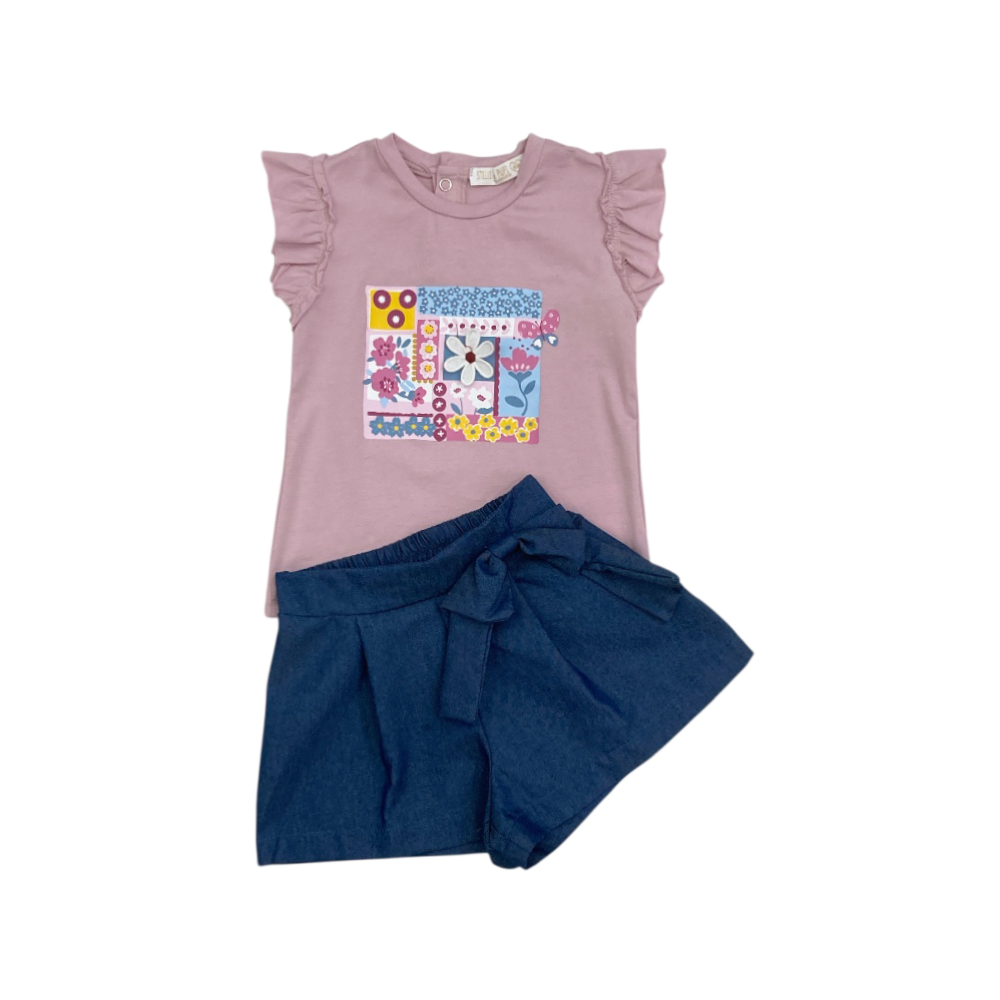 completo corto baby 12/36 mesi