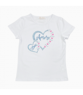 t-shirt girl jersey 4/12 anni