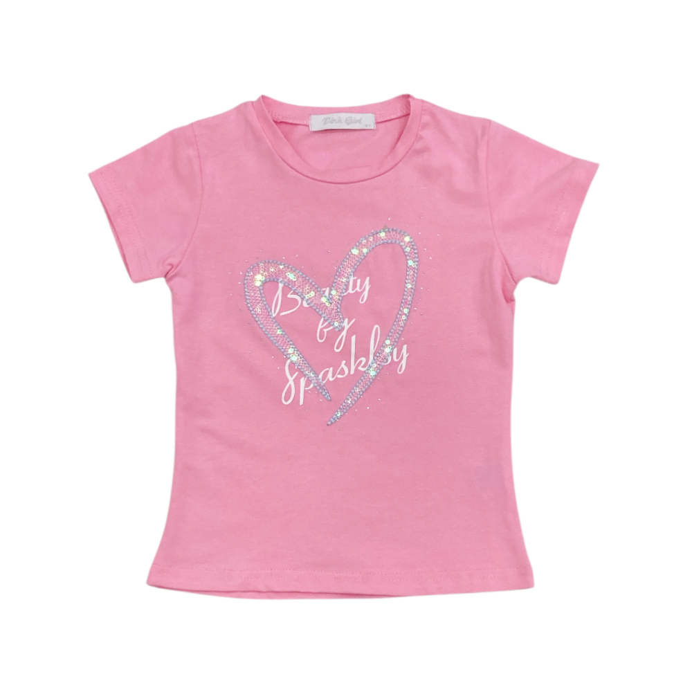 t-shirt girl jersey 4/12 anni