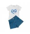 completo corto girl 4/12 anni