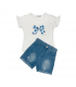 completo corto girl 4/12 anni