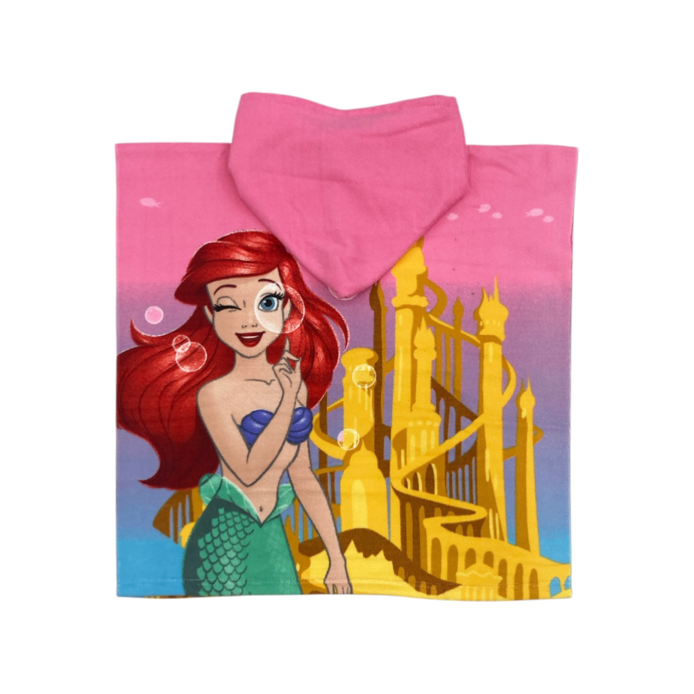 poncho baby spugna princess