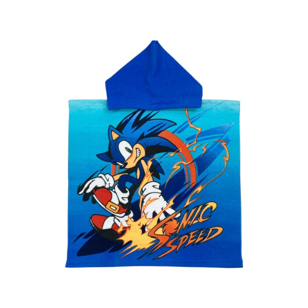 poncho spugna baby sonic
