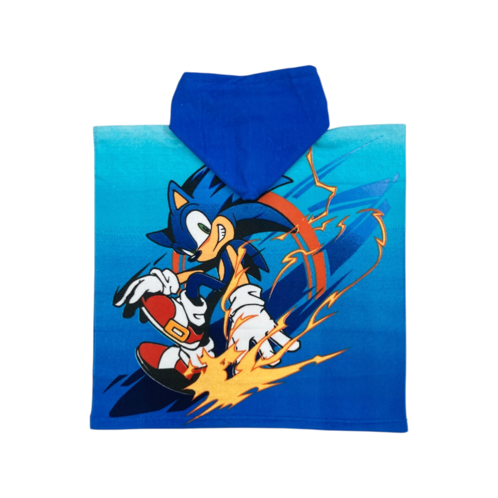 poncho spugna baby sonic