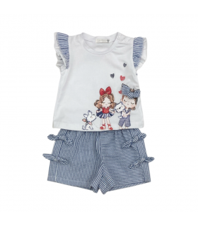 completo corto baby 3/18 mesi