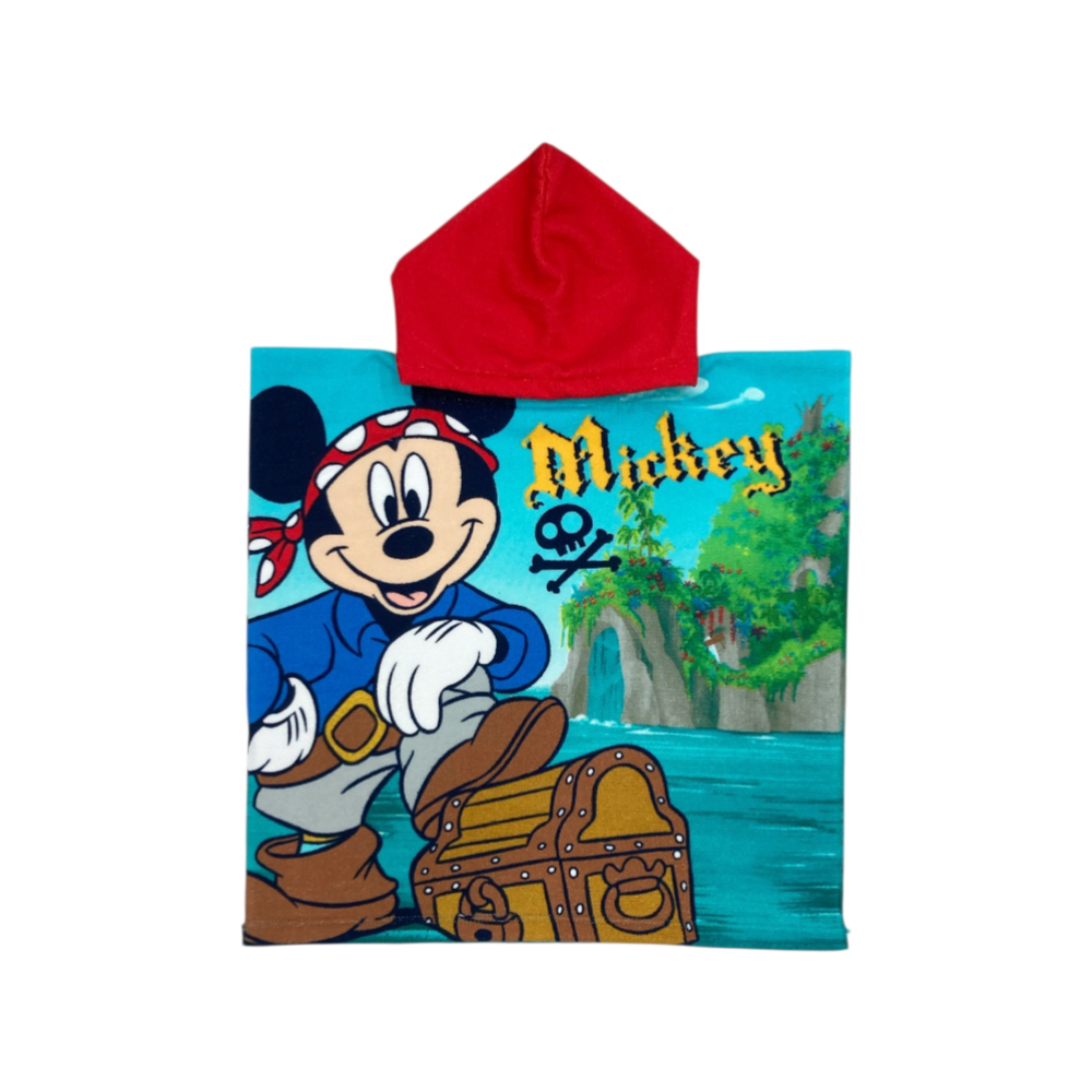 poncho baby spugna mickey