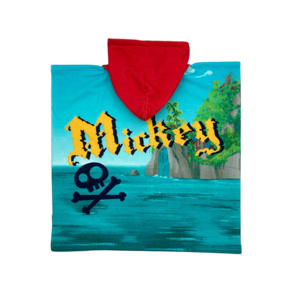 poncho baby spugna mickey