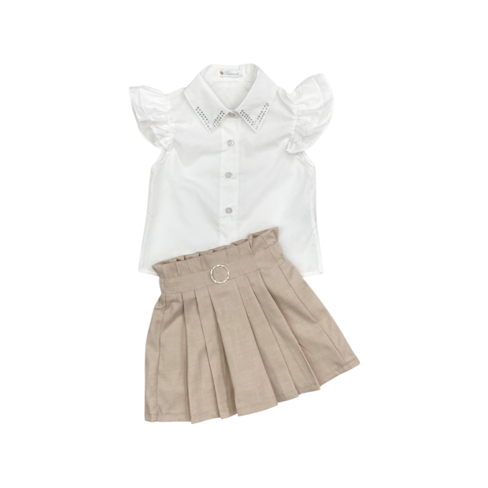 completo girl con gonna 4/12 anni