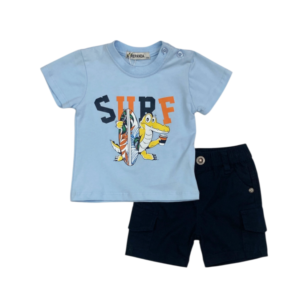 completo corto baby 3/18 mesi