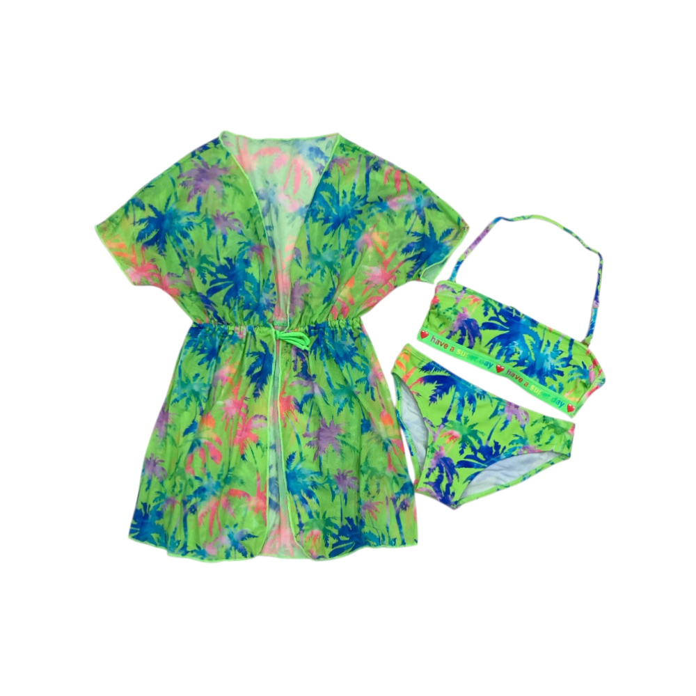 costume girl 3 pezzi 4/12 anni