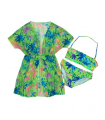 costume girl 3 pezzi 4/12 anni