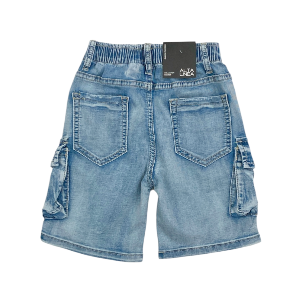 bermuda jeans boy 3/8 anni