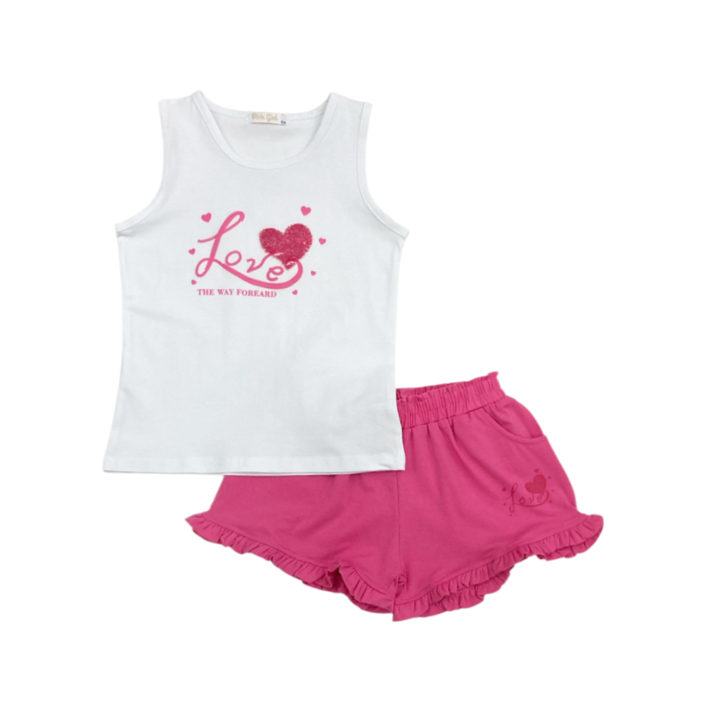 completo girl jersey 4/12 anni