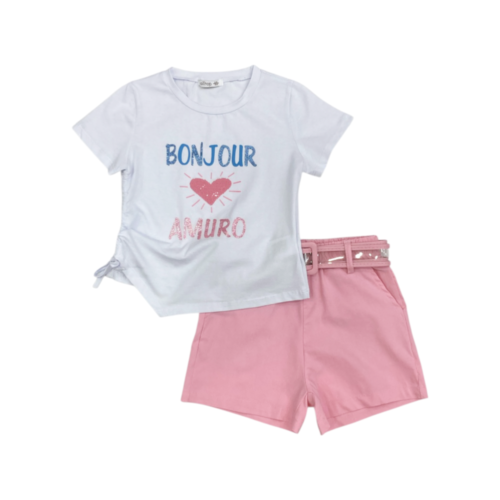 completo corto girl 3-4/11-12 anni