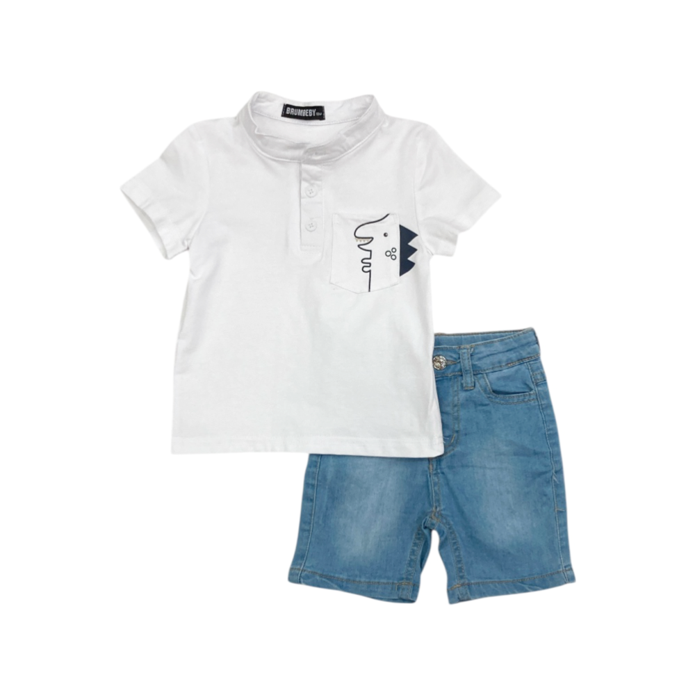 completo corto baby 12/36 mesi