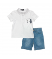 completo corto baby 12/36 mesi
