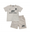 completo corto boy jersey 4/12 anni