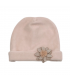 cappellino neonata in ciniglia