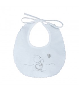 bavaglino neonato cotone