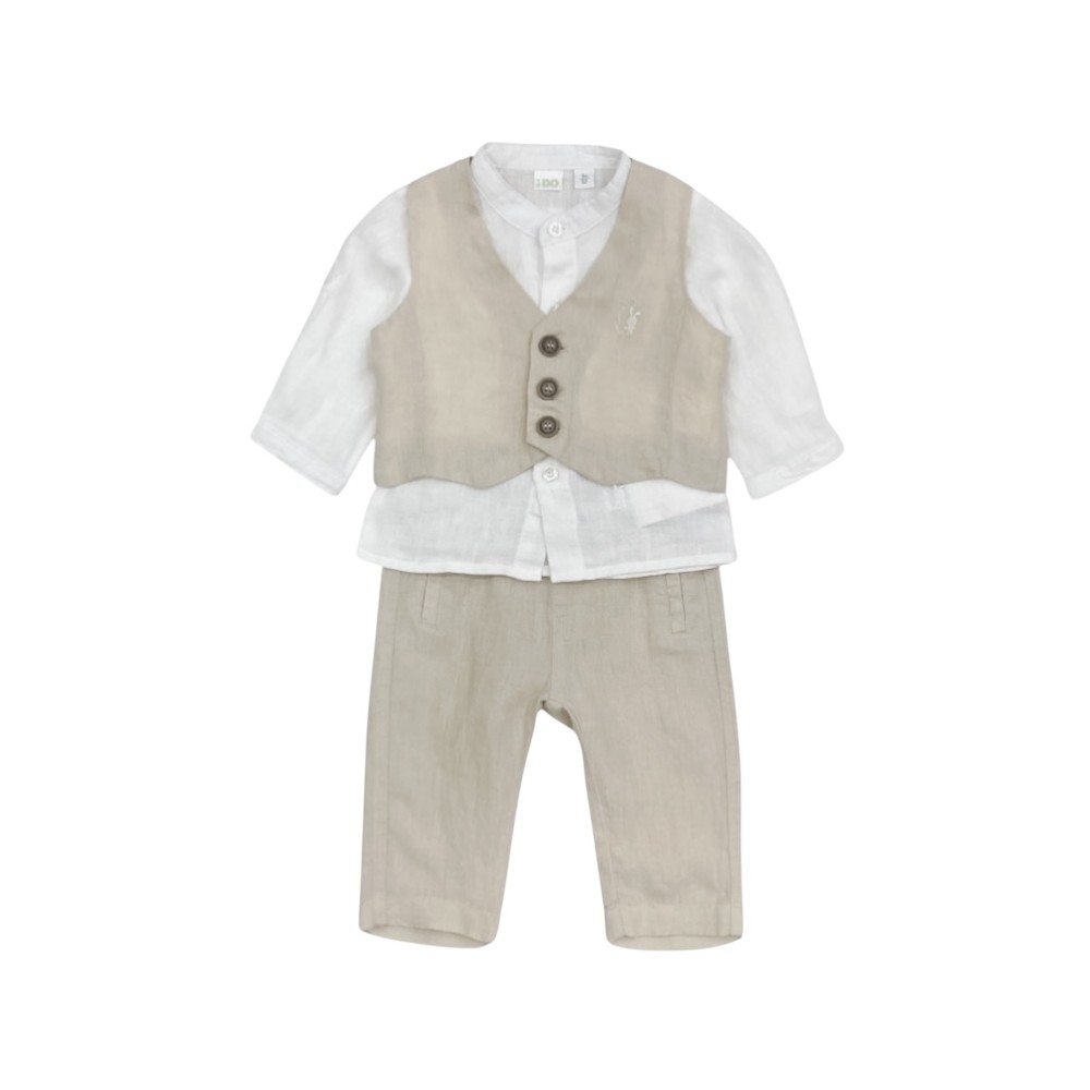completo baby lino 3/9 mesi