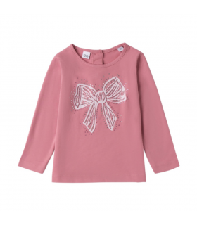 t-shirt girl interlock 3/8 anni