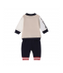 tuta baby felpata 1/24 mesi