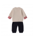 tuta baby felpata 1/24 mesi