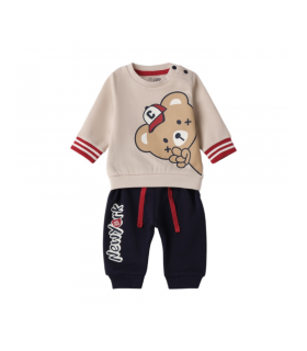 tuta baby felpata 1/24 mesi