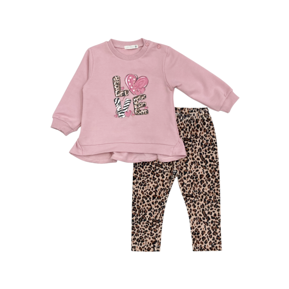 completo baby felpina 18/36 mesi