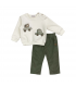 completo baby felpato 3/18 mesi