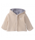 giacca baby revers ciniglia 3/9 mesi