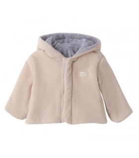 giacca baby revers ciniglia 3/9 mesi