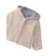 giacca baby revers ciniglia 3/9 mesi