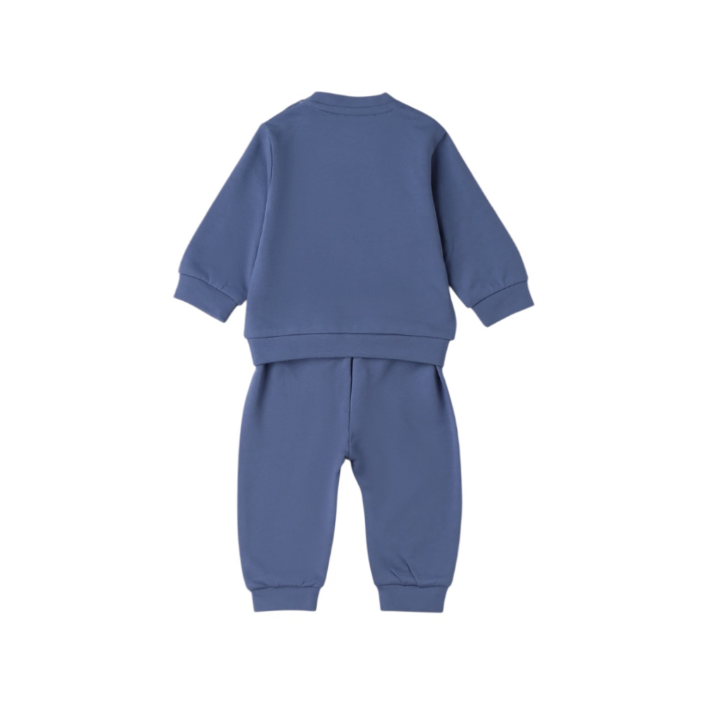 tuta baby felpa leggera 3/9 mesi