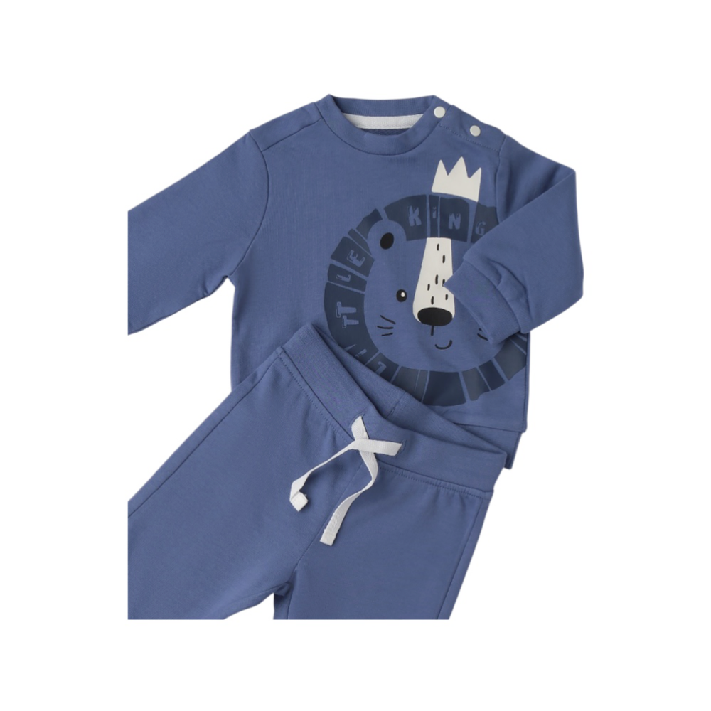 tuta baby felpa leggera 3/9 mesi