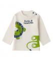 t-shirt baby caldo cotone 1/9 mesi