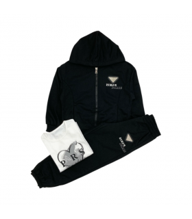 tuta girl felpina 8/16 anni