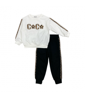 tuta girl felpina 3/4-11/12 anni