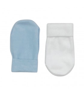 set 2 paia muffole filo