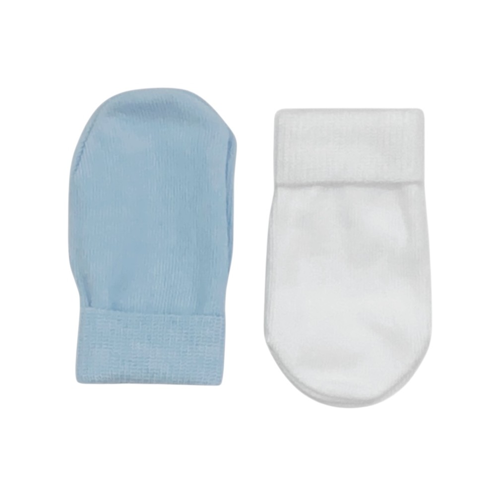 set 2 paia muffole filo